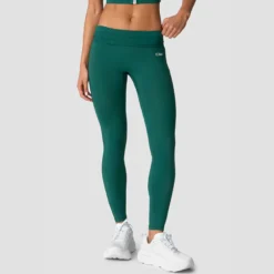 Contrast Tights Wmn, Deep Emerald