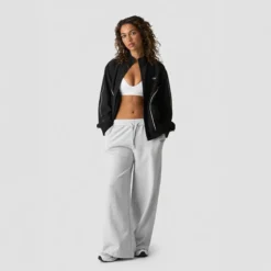 Contrast Track Jacket, Black