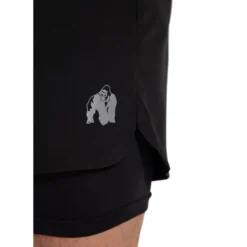 Cortez 2-In-1 Shorts, Black
