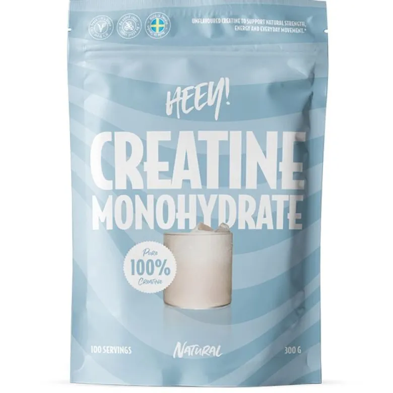 Creatine Monohydrate 100% Kreatin, Naturell 300 g