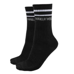 Crew Socks 2-Pack, Black