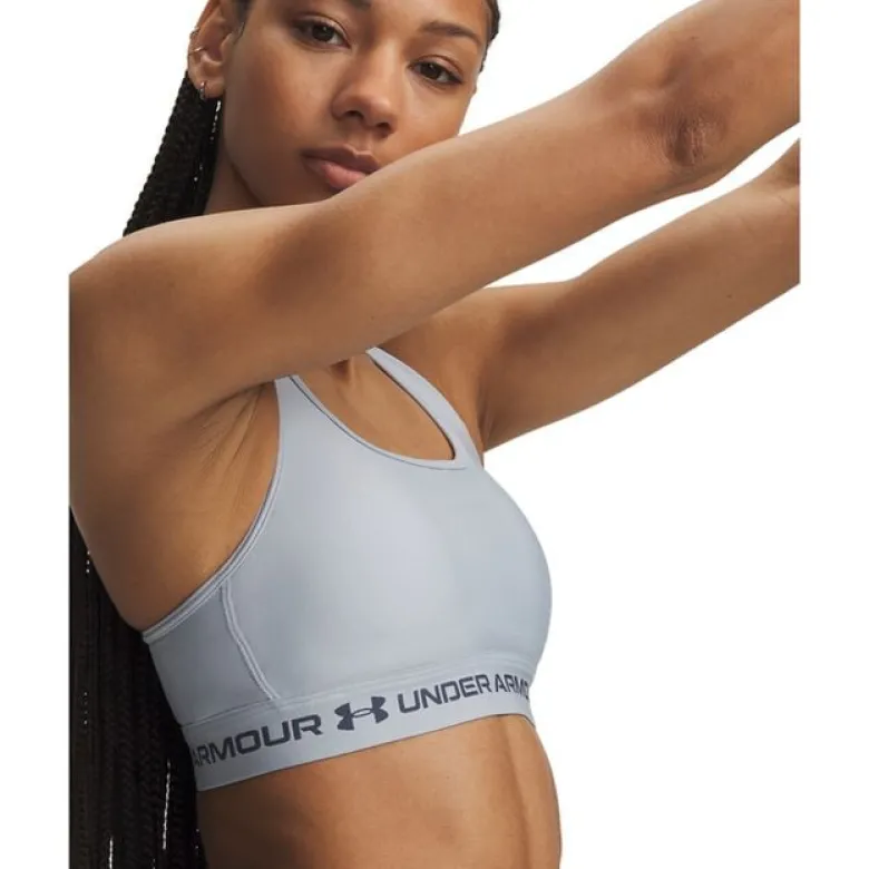 Crossback Mid Bra Blue Fog