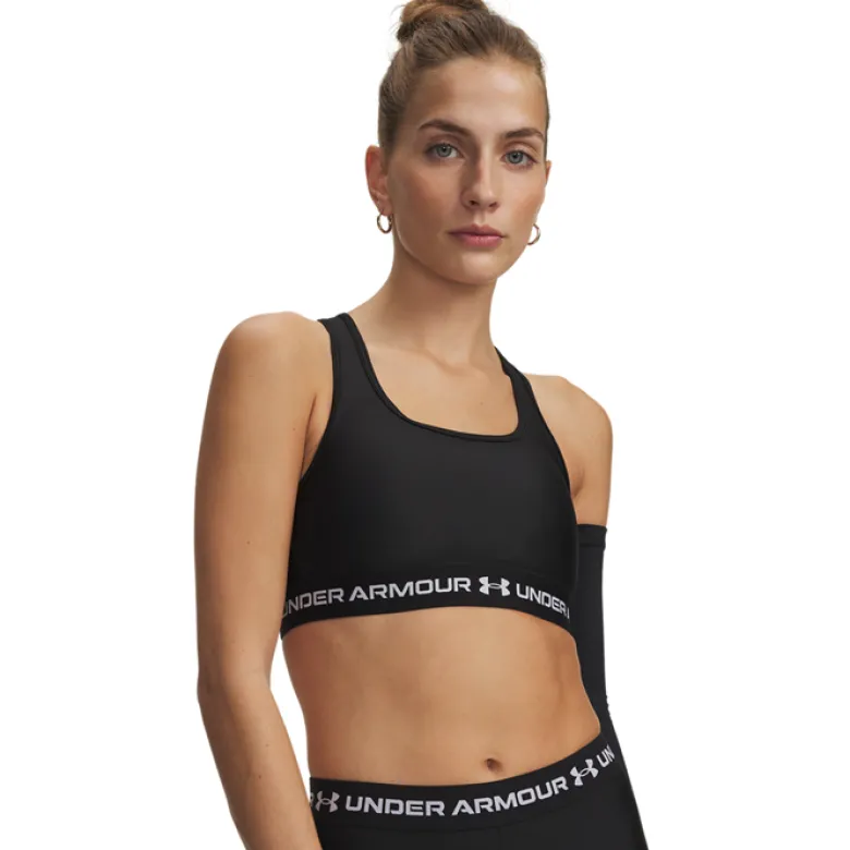 Crossback Mid Bra Ultimate Black, XL