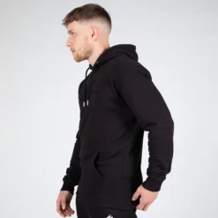 Crowley Oversized Men's Hoodie, Black