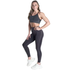 Curve Scrunch Bra, Black Melange