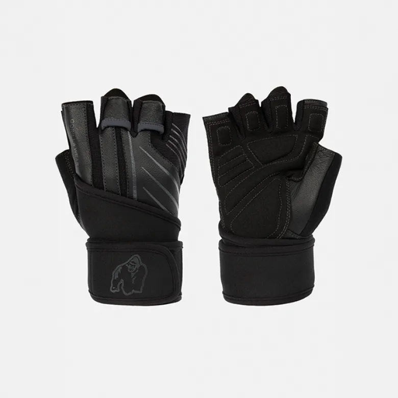 Dallas Wrist Wraps Gloves 2.0, Black/Grey