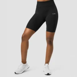 Define Seamless Biker Shorts, Black
