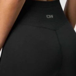 Define Seamless Flared Tights, Black