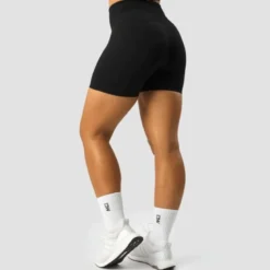 Define Seamless Pocket Shorts, Black