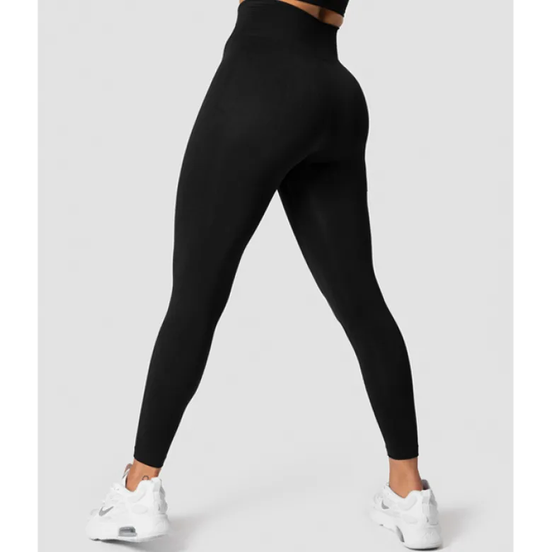 Define Seamless Pocket Tights, Black
