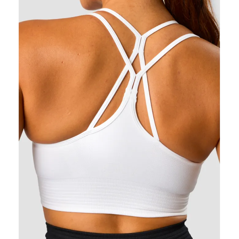 Define Seamless Sports Bra, White