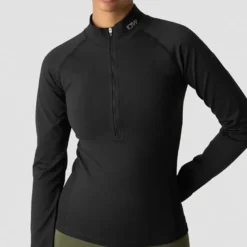 Define Thermal Seamless 1/2 Zip LS, Black