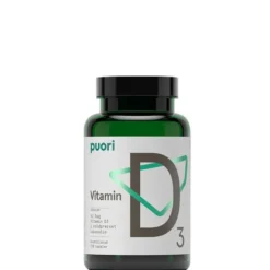 D3 Vitamin D, 120 kapsler
