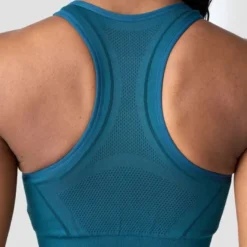 Endurance Seamless Sports Bra, Teal