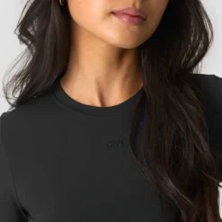 Essence Seamless Long Sleeve, Black