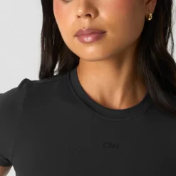 Essence Seamless T-shirt, Black