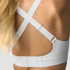 Essential High Intensity Sports Bra, White