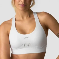 Essential High Intensity Sports Bra, White
