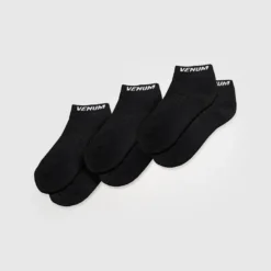 Essential Socks Ankle (Set of 3 pairs) Black/White