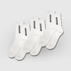Essential Socks (Set of 3 pairs) White/Black