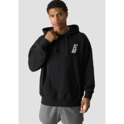Everyday Terry Relaxed Hoodie, Black