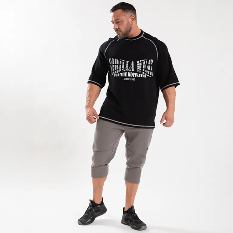 Finley Oversized T-Shirt, Black/Grey