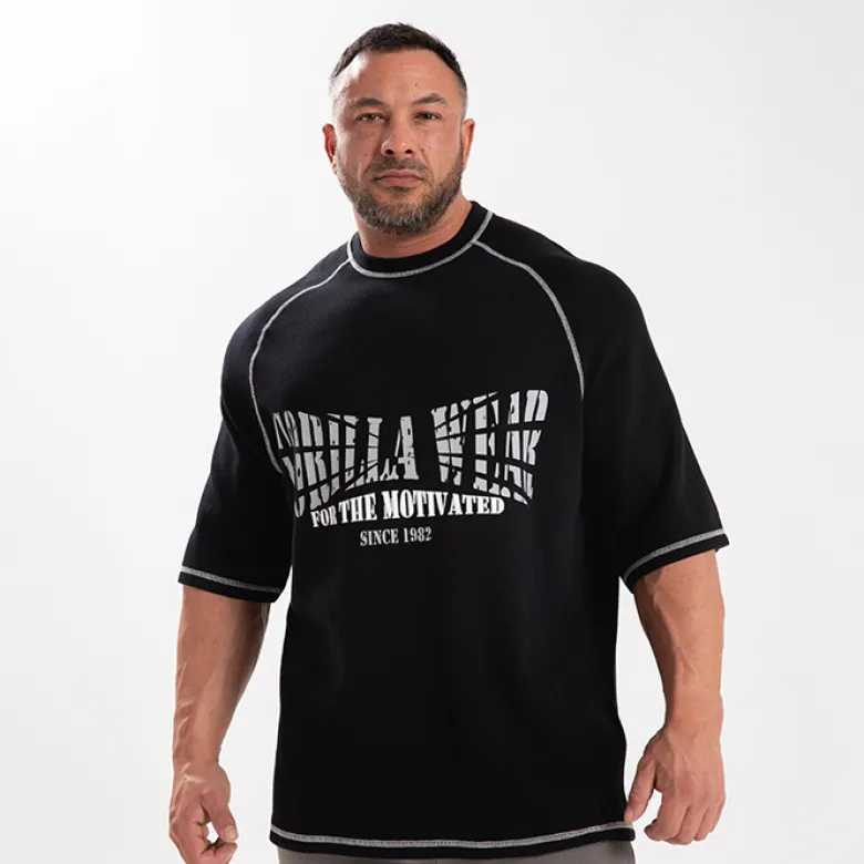 Finley Oversized T-Shirt, Black/Grey