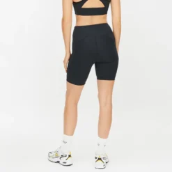 Flattering High Waist Bike Tights, Black