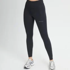 Flattering High Waist Tights, Black