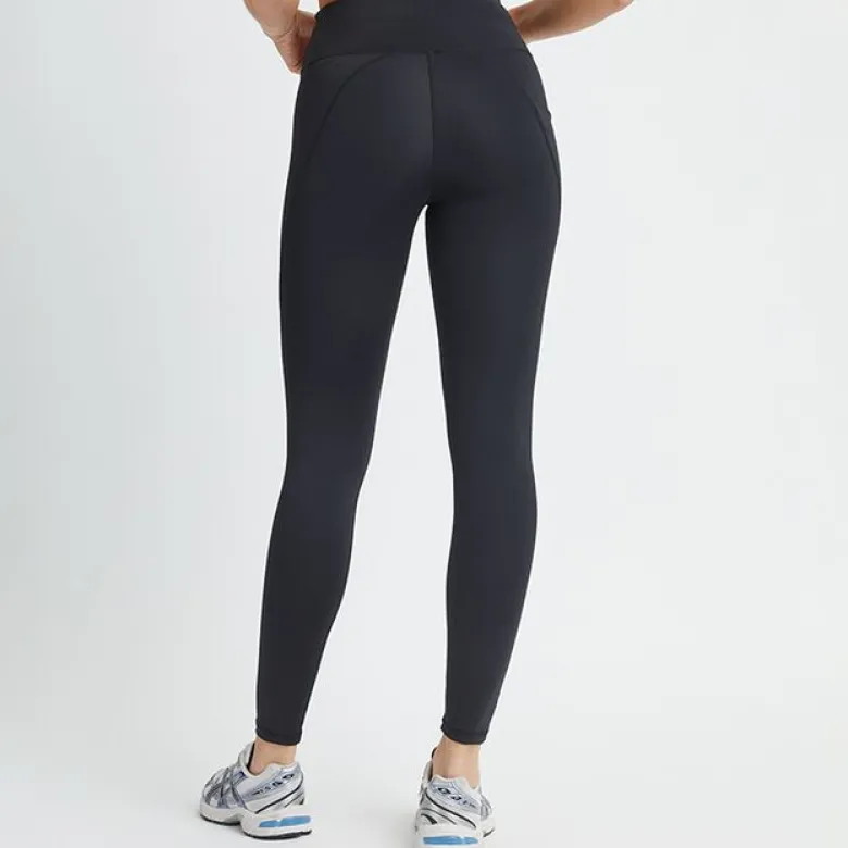 Flattering High Waist Tights, Black