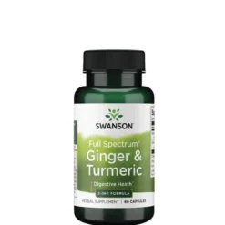 Full Spectrum Ginger & Turmeric 2-in-1 Formula 60 kapslar