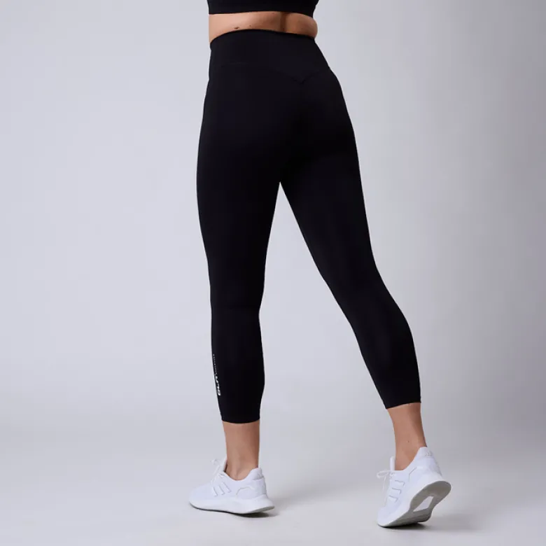 Fuse V-shape 7/8 tights, Black