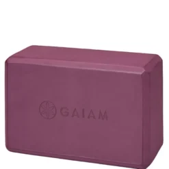 Gaiam Midnight Plum Block