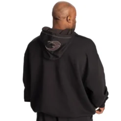 Gasp Hood Sweater, Black/Grey