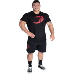 Gasp Inc Mesh Shorts, Black/Red