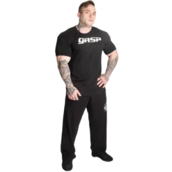 Gasp Inc Sweatpants, Black/White