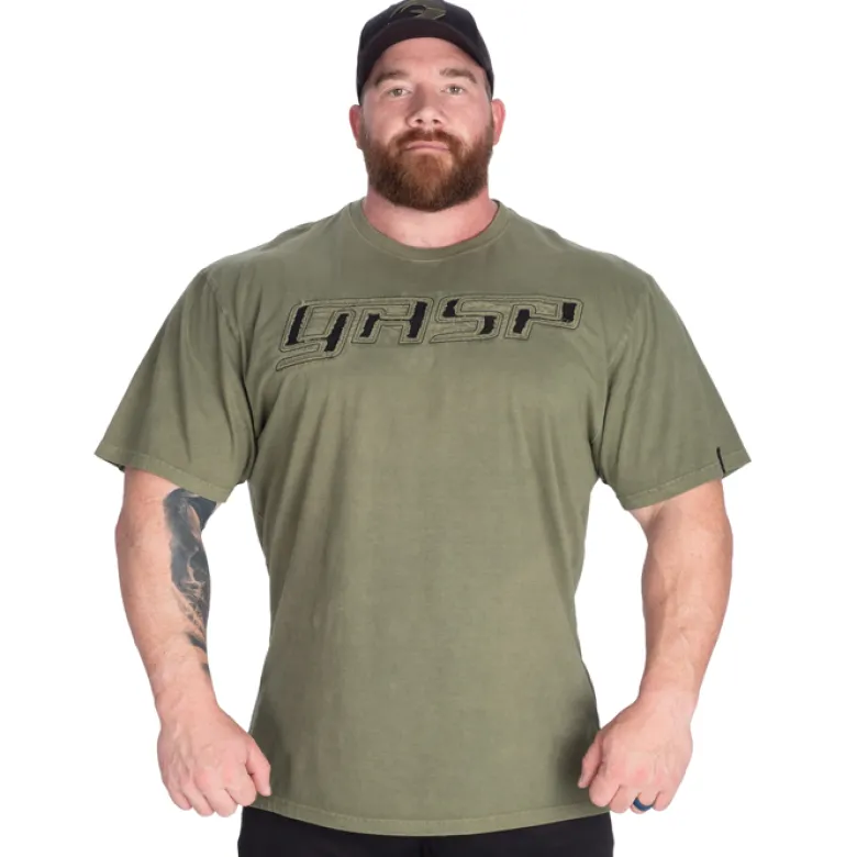 Gasp Original Tee, Washed Green