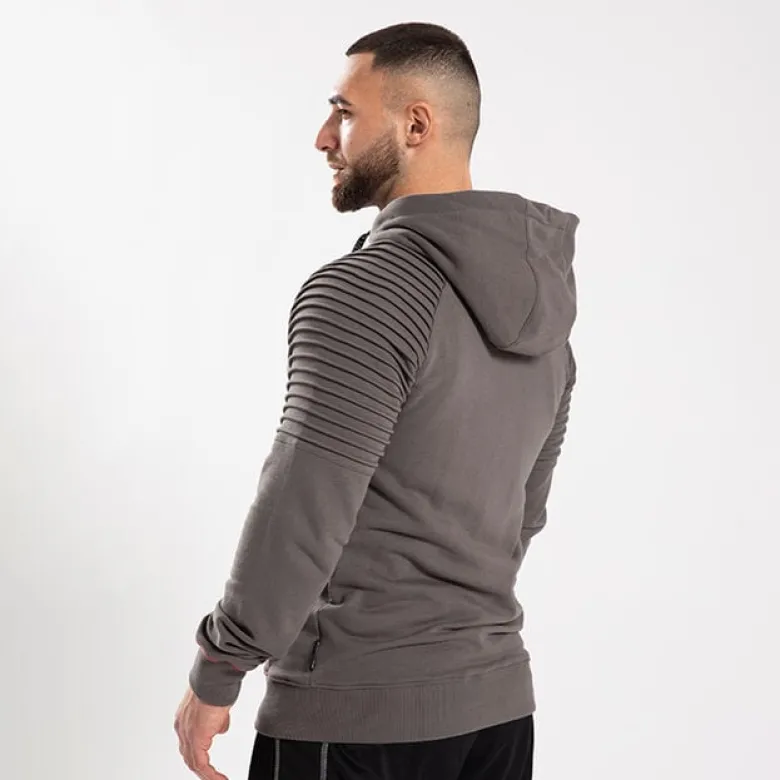Georgia Zipped Hoodie, Grey