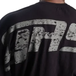 GK Slub Iron Tee, Washed Black