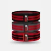 Glute band 3-pack Svart Rød Grå