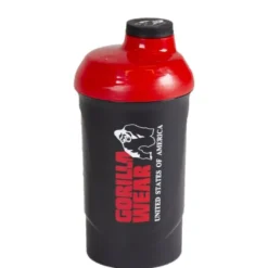 Gorilla Wear Wave Shaker 600 ml, Black/Red