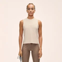 Graphic Tank Ecru