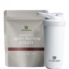Grass-Fed Whey Protein Isolate 750 g + Stainless Steel Shaker White