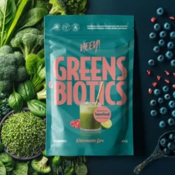 Greens & Biotics Superfood + Immune Booster Hallon Lime 300 g