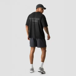 Grit T-Shirt Print, Black