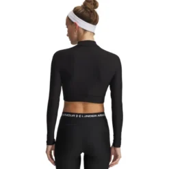 Heatgear Crop Mock LS, Black