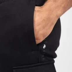 Hudson Cargo Sweat Shorts, Black