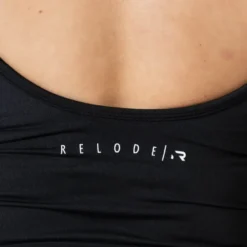 Hybrid Seamless Tank Top, Jet Black