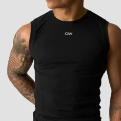 Ignite Muscle Fit Tank Top, Black