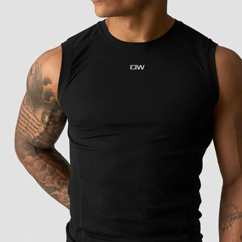 Ignite Muscle Fit Tank Top, Black